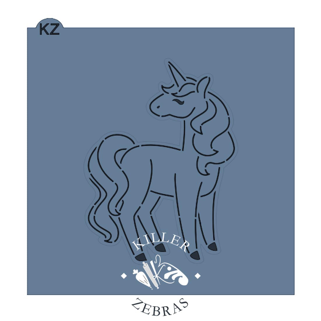 Cookie Cutters Magical Unicorn Cutter/Stencil