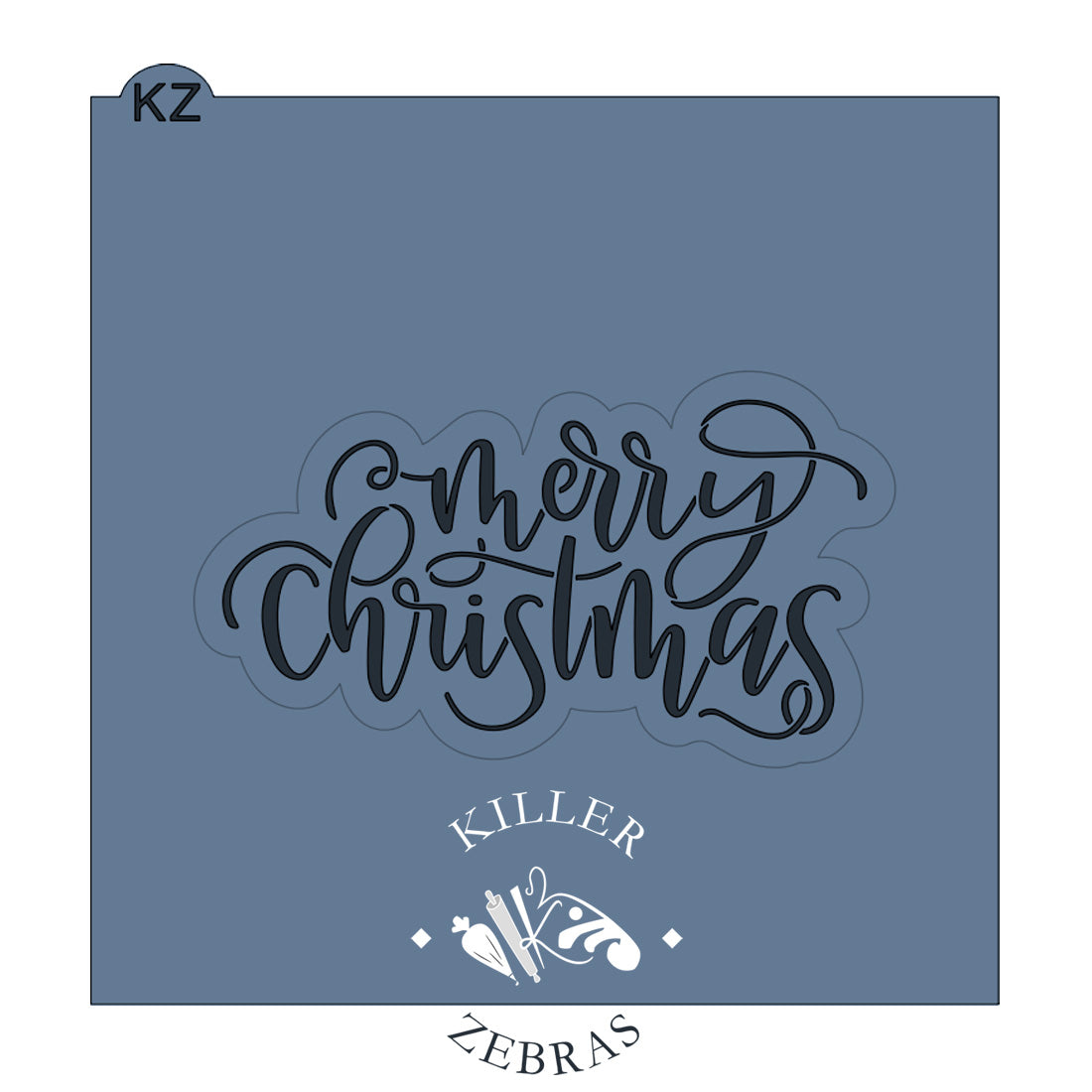 Merry Christmas (Style 1) Hand Lettered