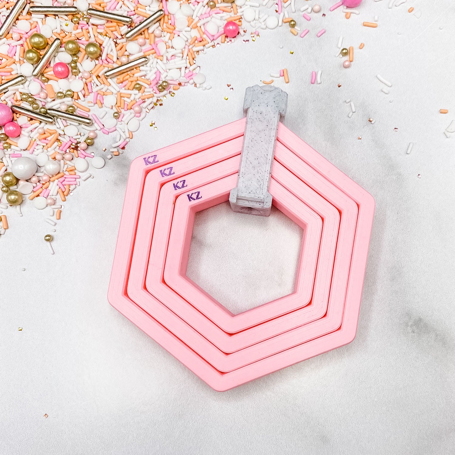 Cookie Cutters Nesting Hexagons Cutter Set