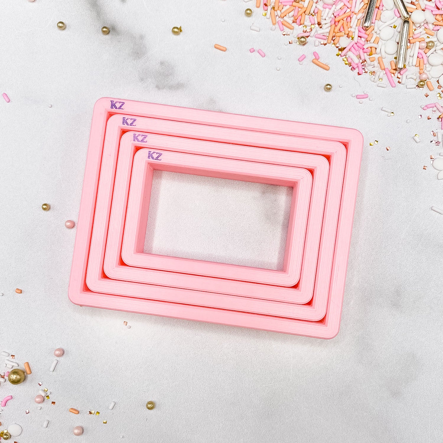 Cookie Cutters Nesting Rectangles Cutter Set