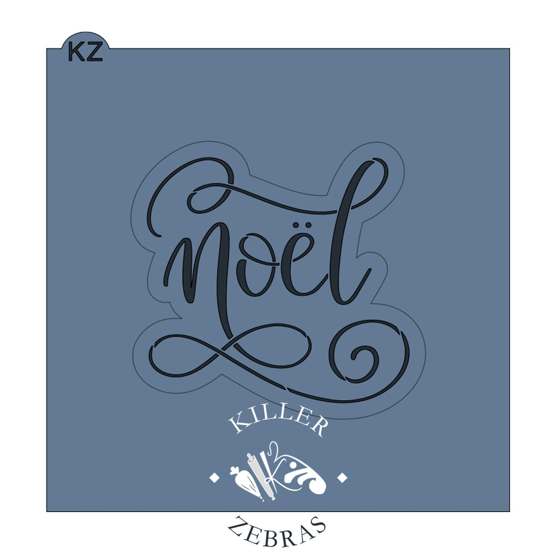 Cookie Cutters Noel Hand Lettered