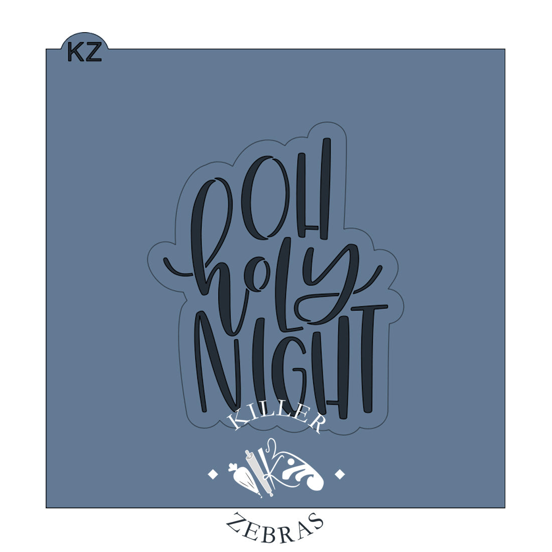 Oh Holy Night Hand Lettered