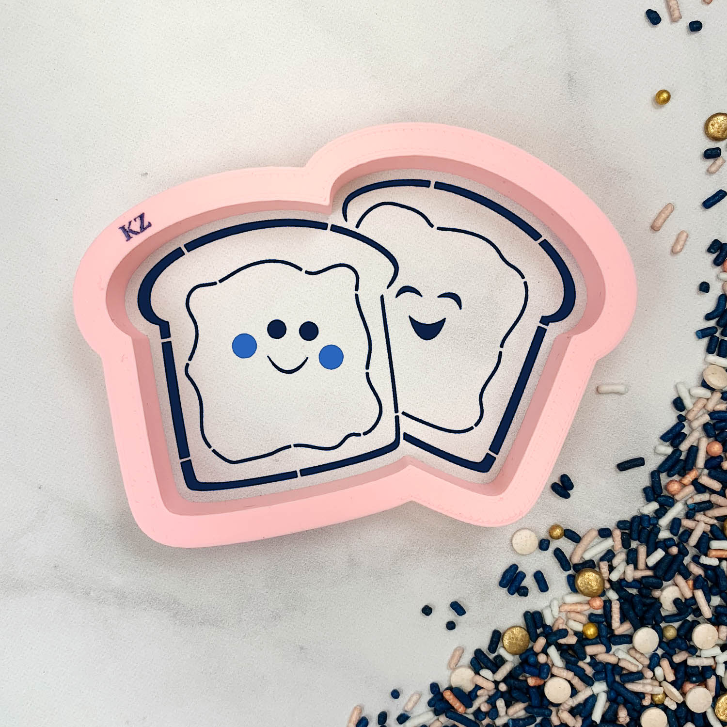 Cookie Cutters Peanut Butter & Jelly Cutter/Stencil