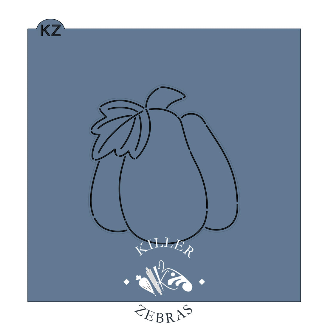 Cookie Cutters Pumpkin with Leaf Cutter/Stencil