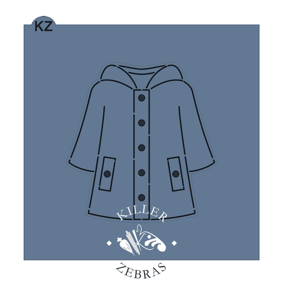 Cookie Cutters Raincoat Cutter/Stencil