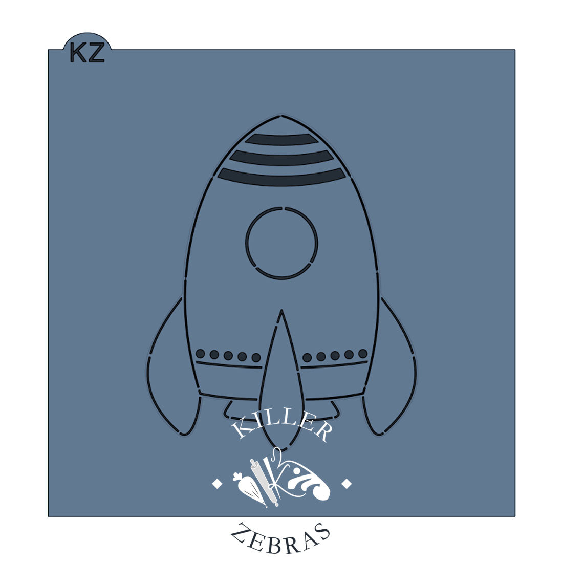 Cookie Cutters Rocket Cutter/Stencil