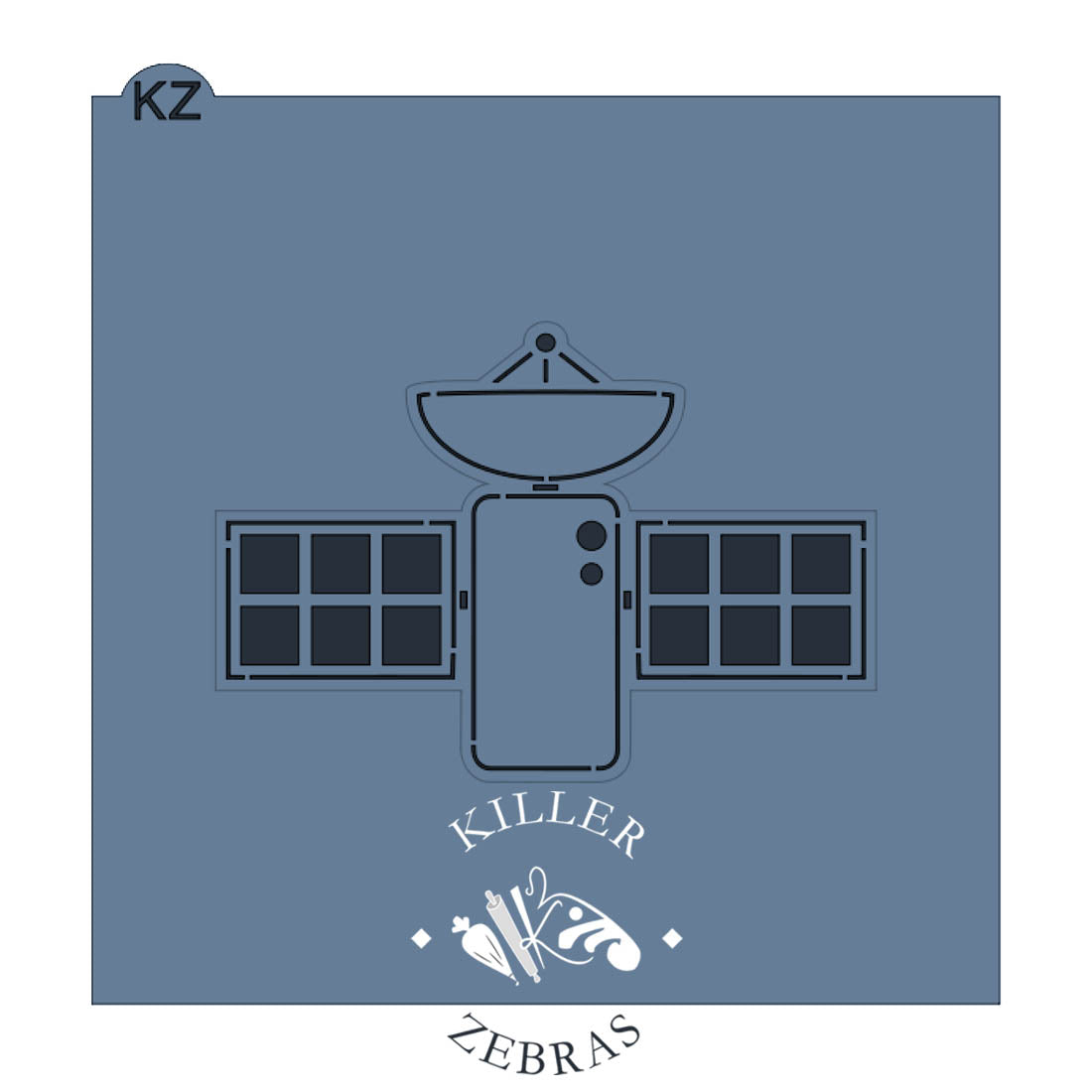 Cookie Cutters Satellite Cutter/Stencil