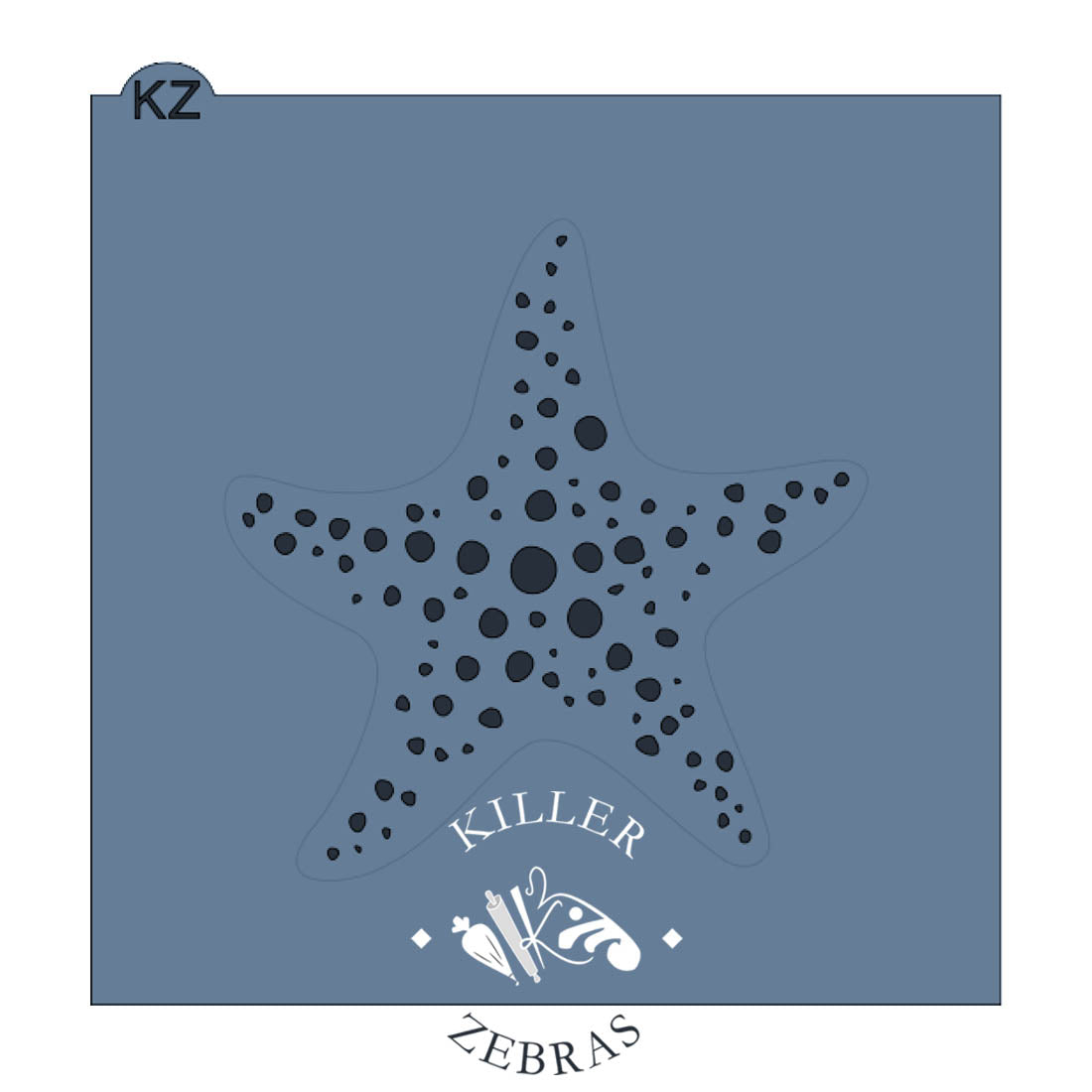 Cookie Cutters Sea Star Cutter/Stencil
