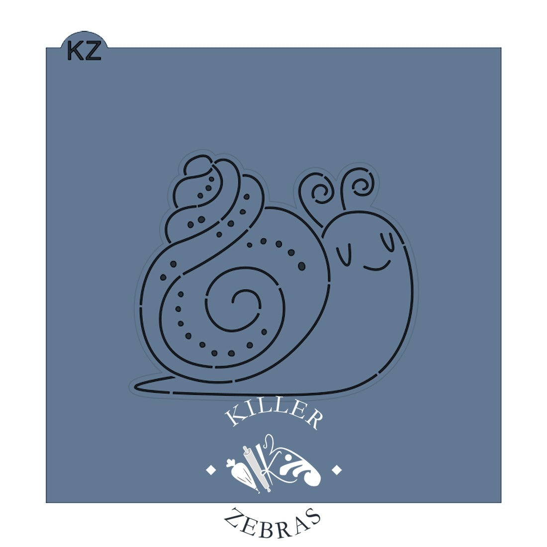 Cookie Cutters Snail Cutter/Stencil