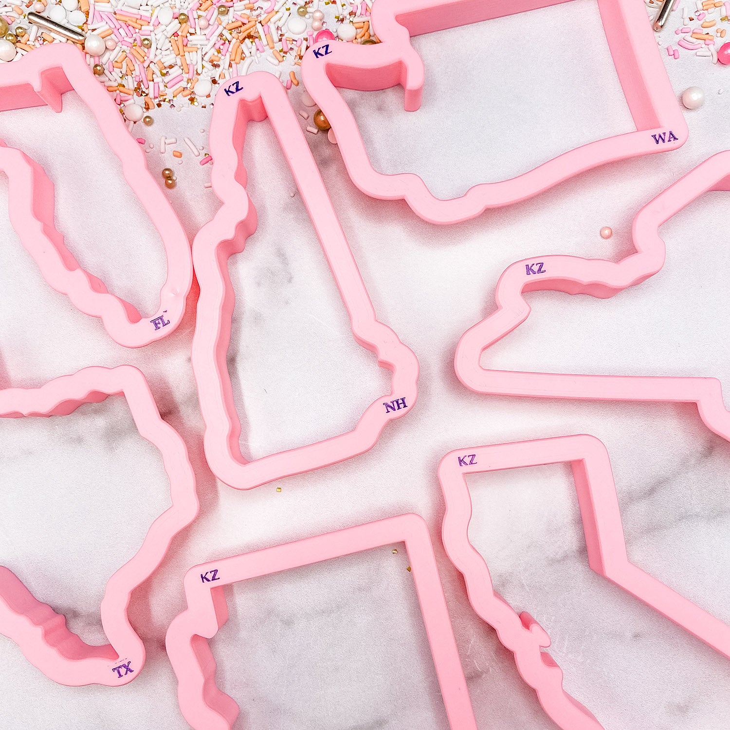 Cookie Cutters US State Cutters