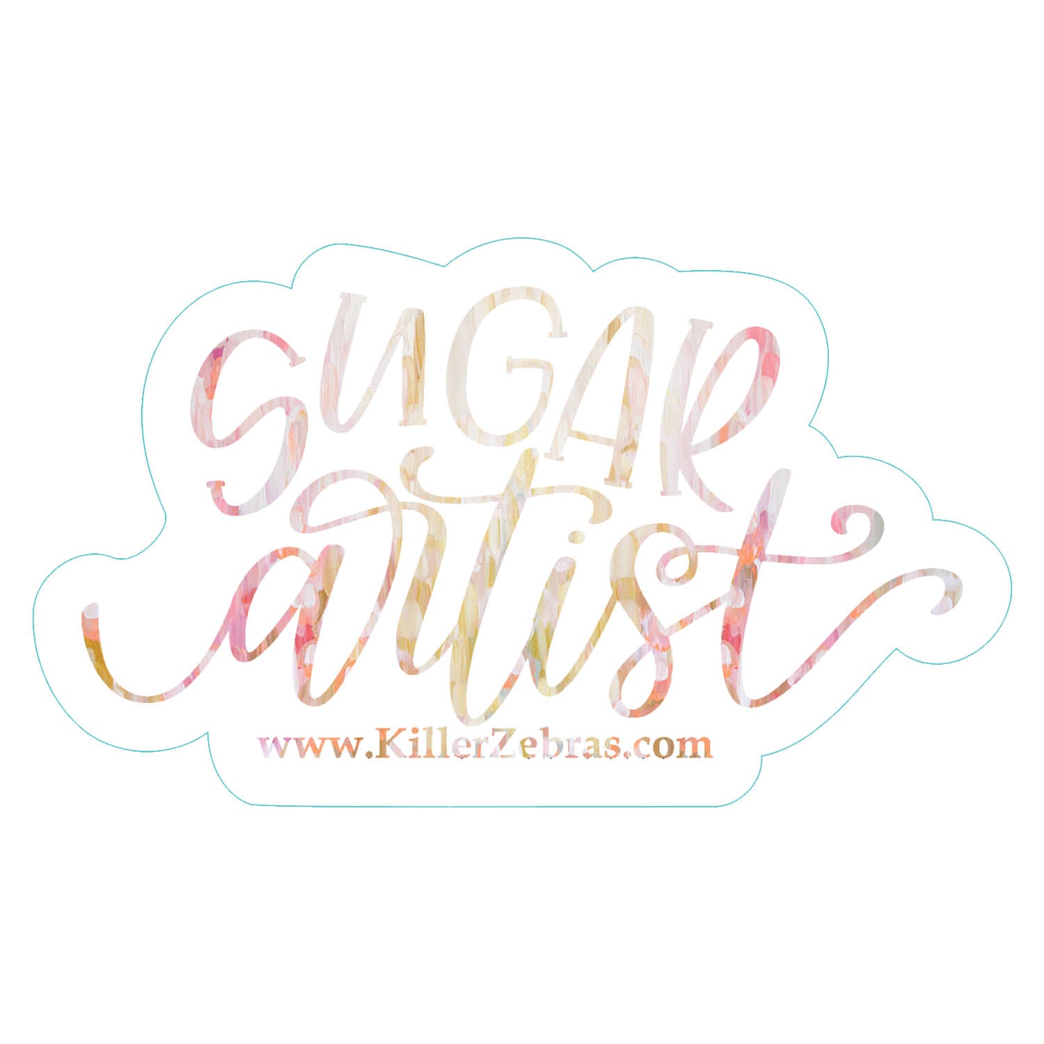 Sugar Artist Sticker/Decal