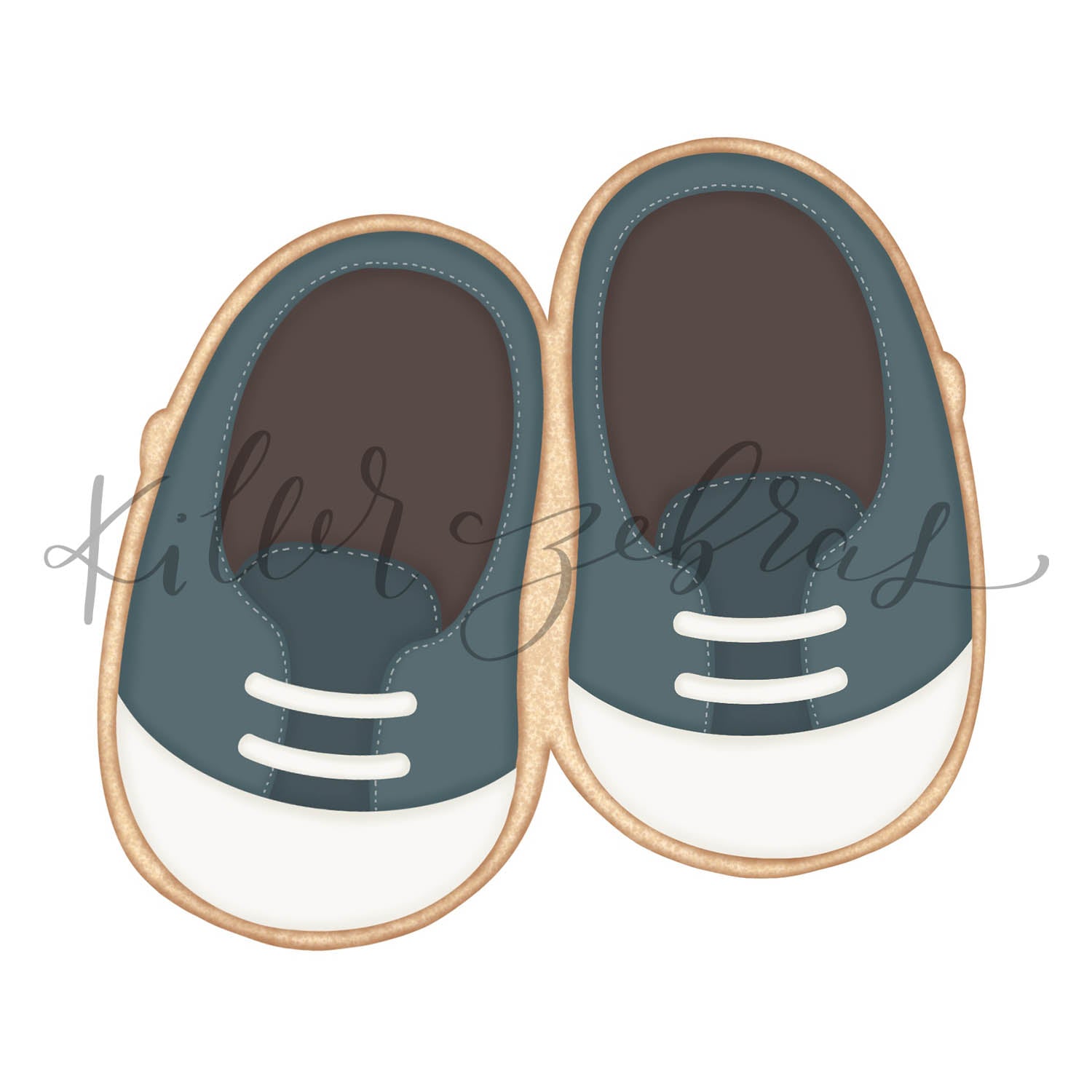 Cookie Cutters Baby Shoes Cutter/Stencil