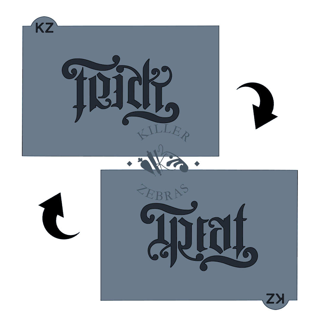 Typography Trick or Treat