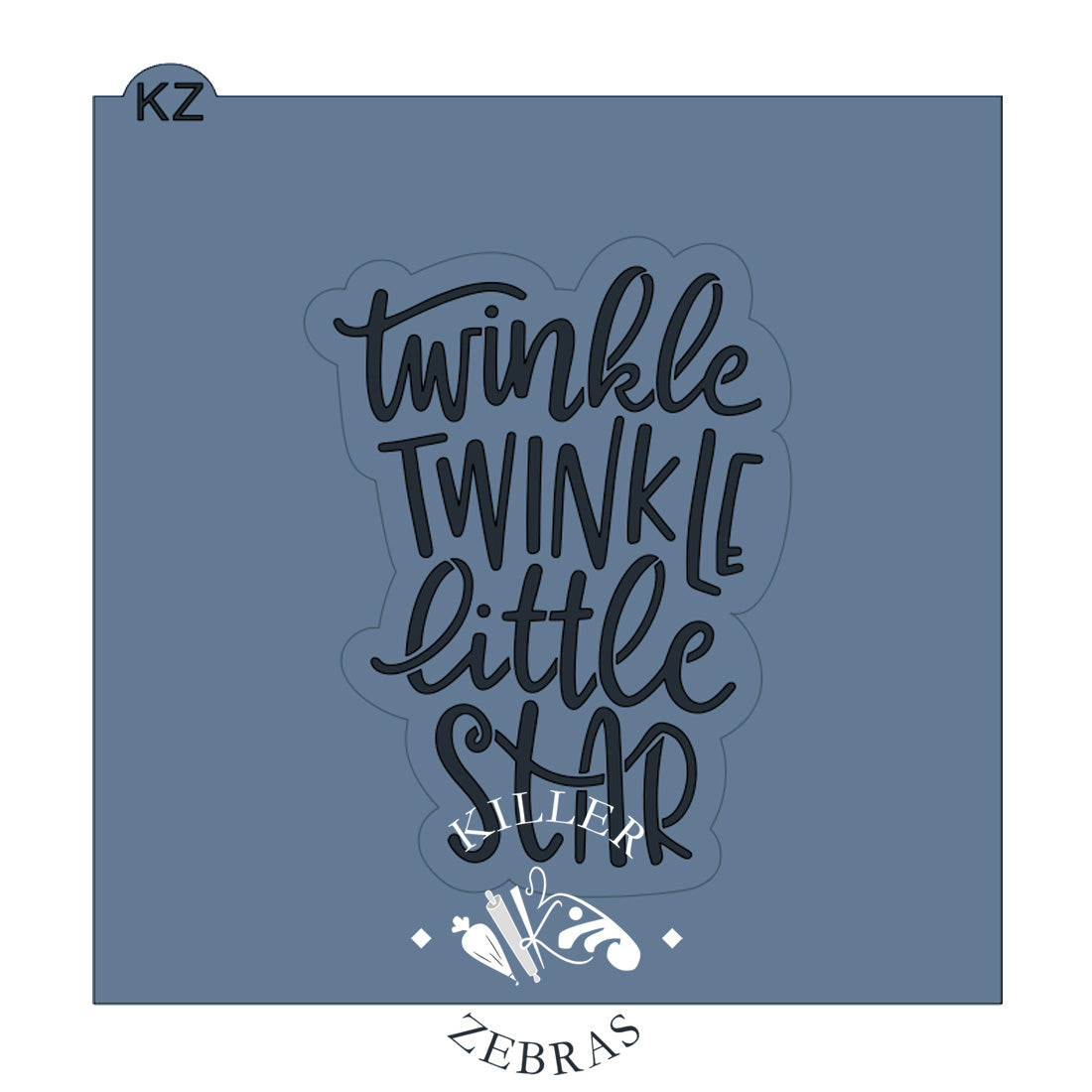 Twinkle Twinkle Little Star Cutter/Stencil