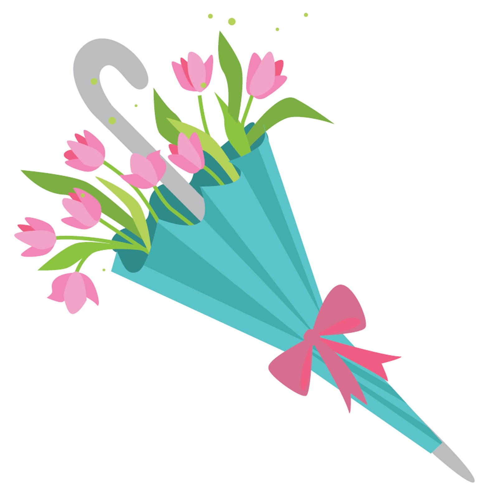 Cookie Cutters Spring Parasol Cutter/Stencil