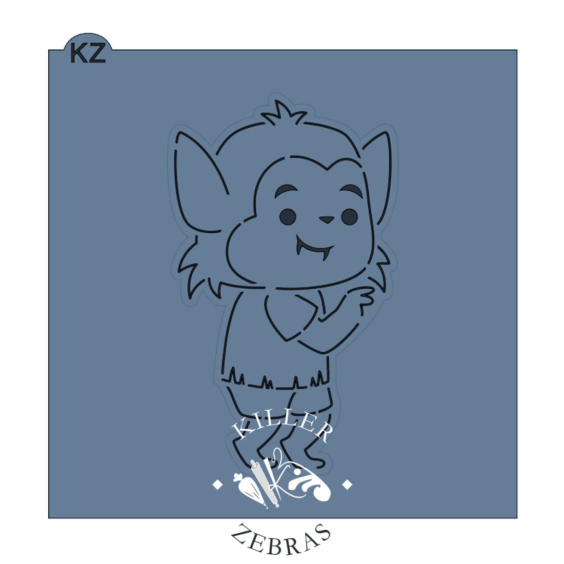 Cookie Cutters Werewolf Cutter/Stencil
