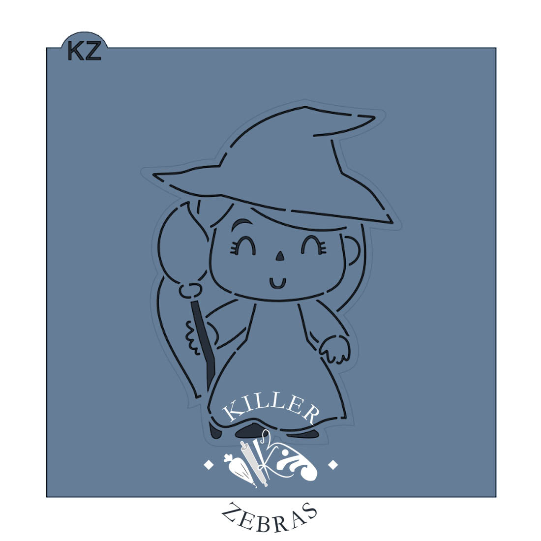 Cookie Cutters Witch Cutter/Stencil