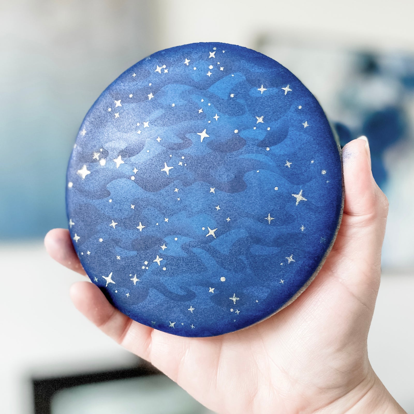 5.5 x 5.5 Stencil Galaxy Stencil