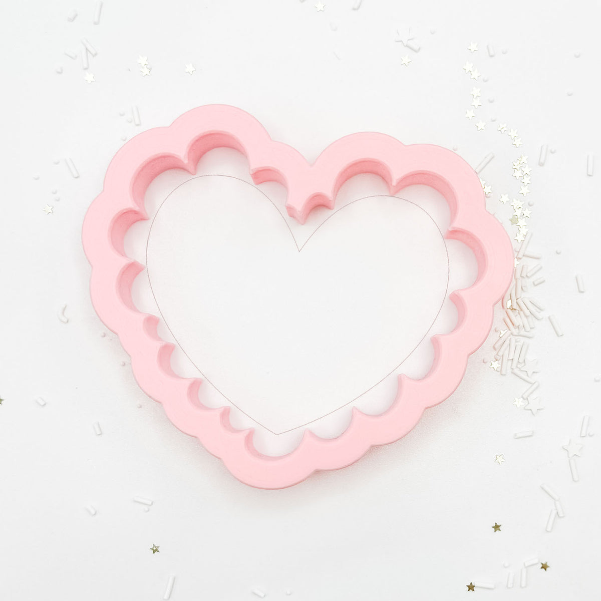 Cookie Cutters Scalloped Heart Cutter
