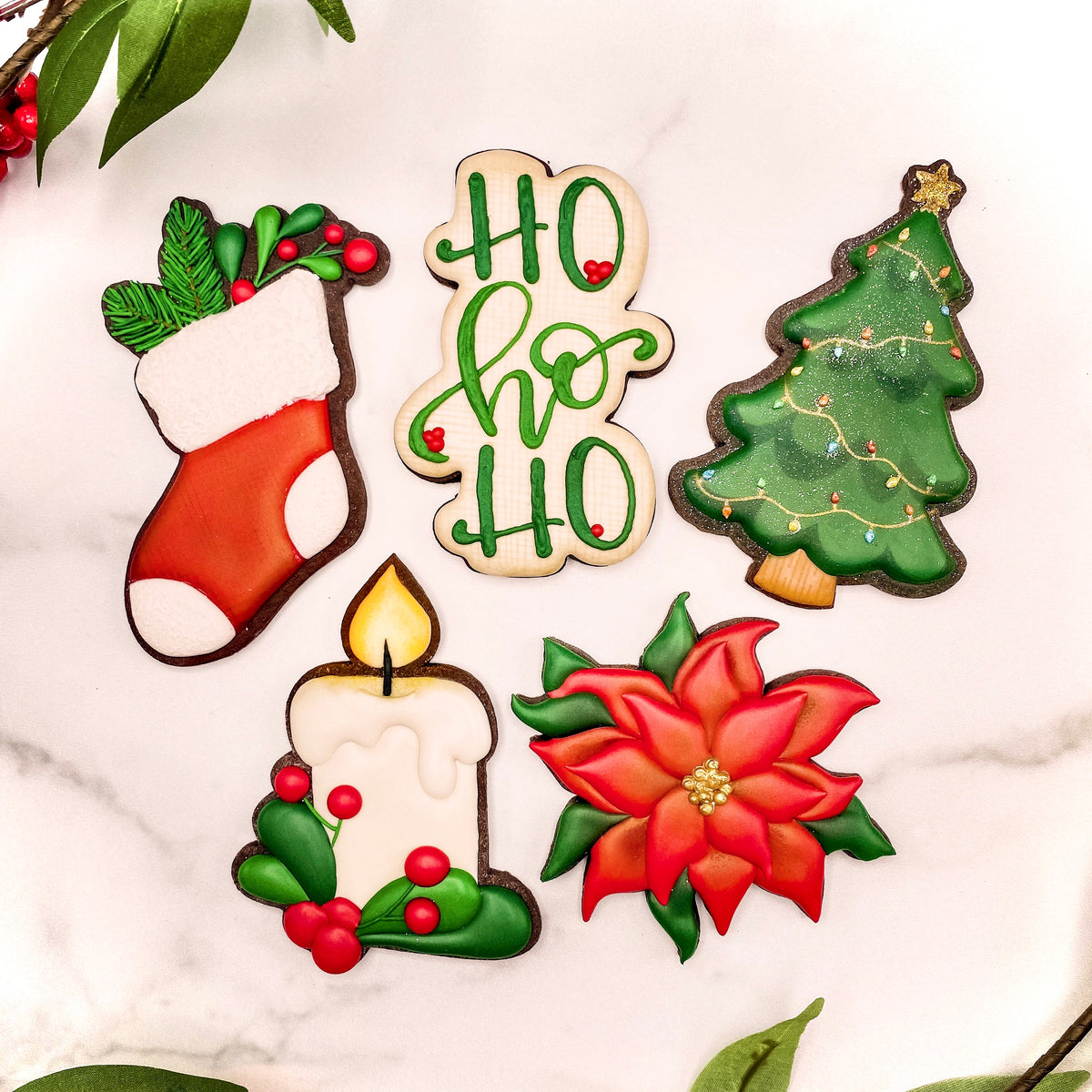 Cookie Cutters Holiday Candle Cutter/Stencil