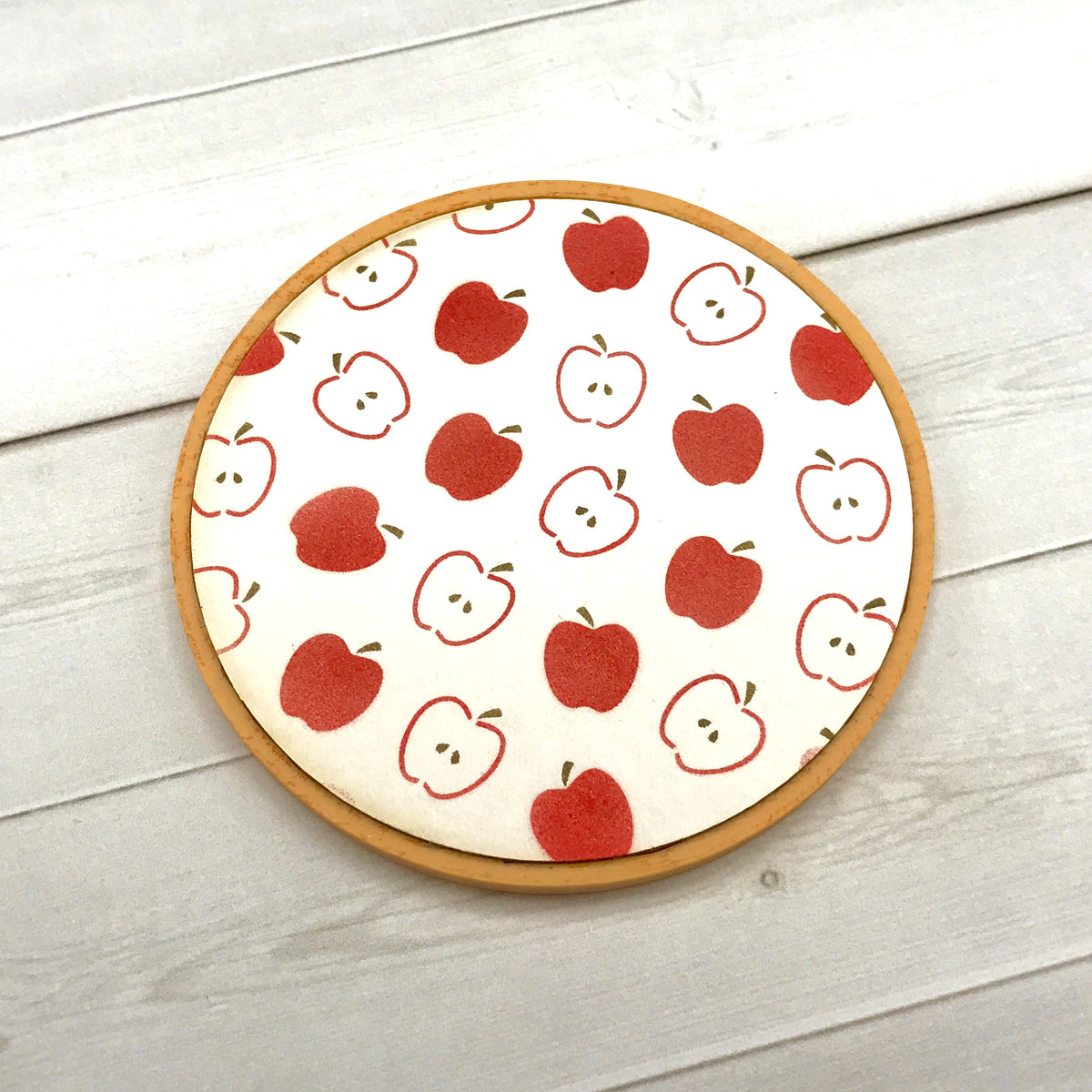 5.5 x 5.5 Stencil Apples 2 Part Stencil