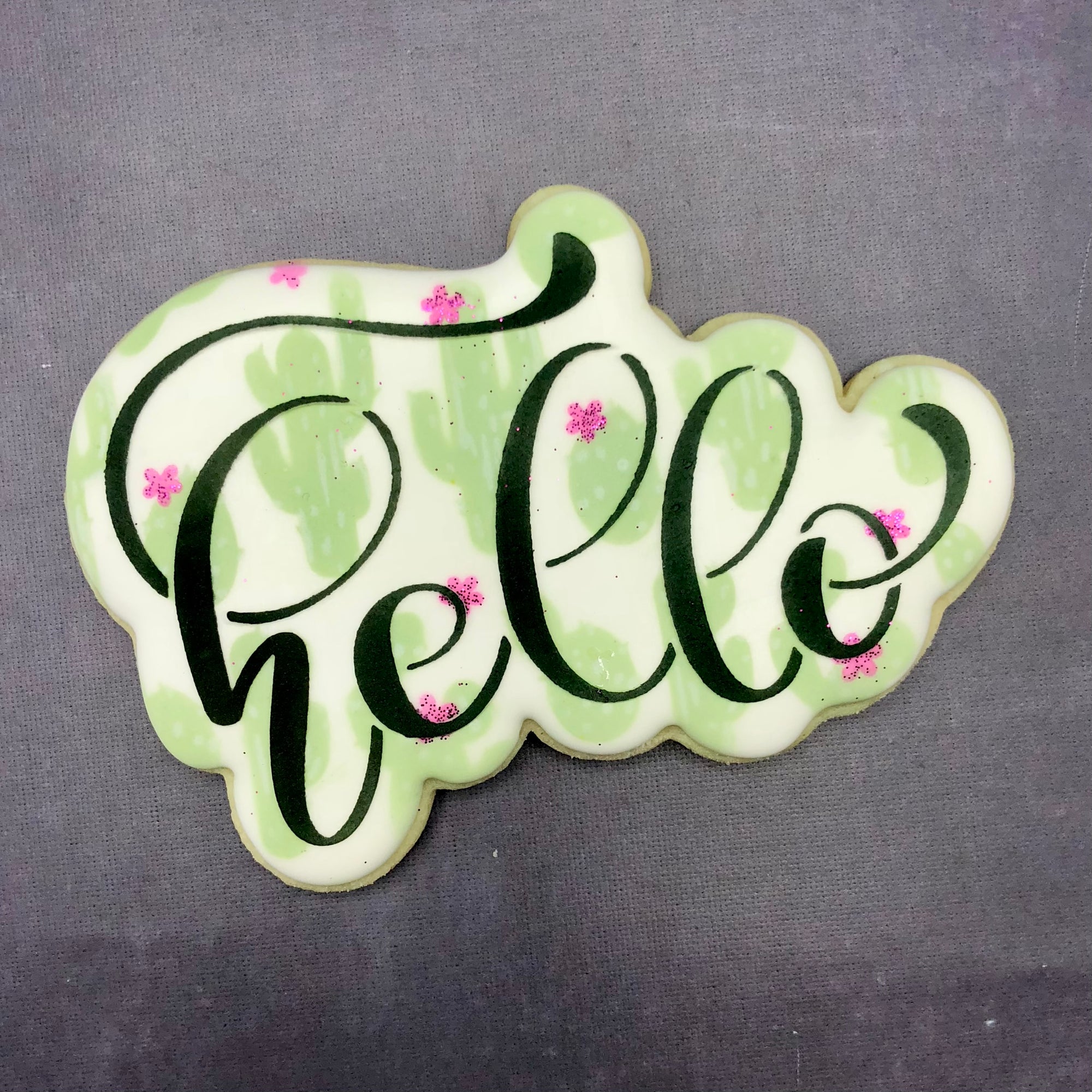 Hello Hand Lettered