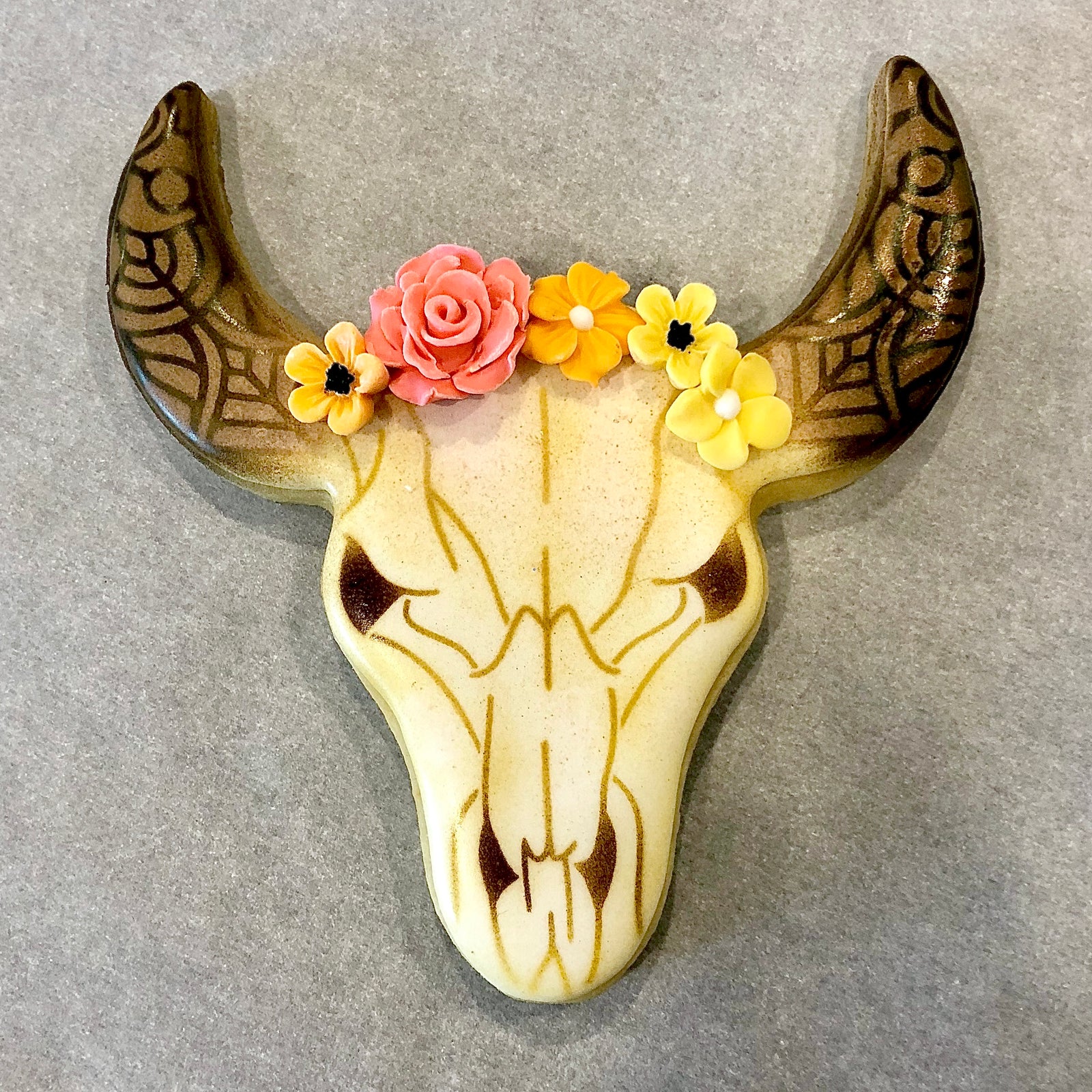 Cookie Cutters Native Love Bull Skull Cutter