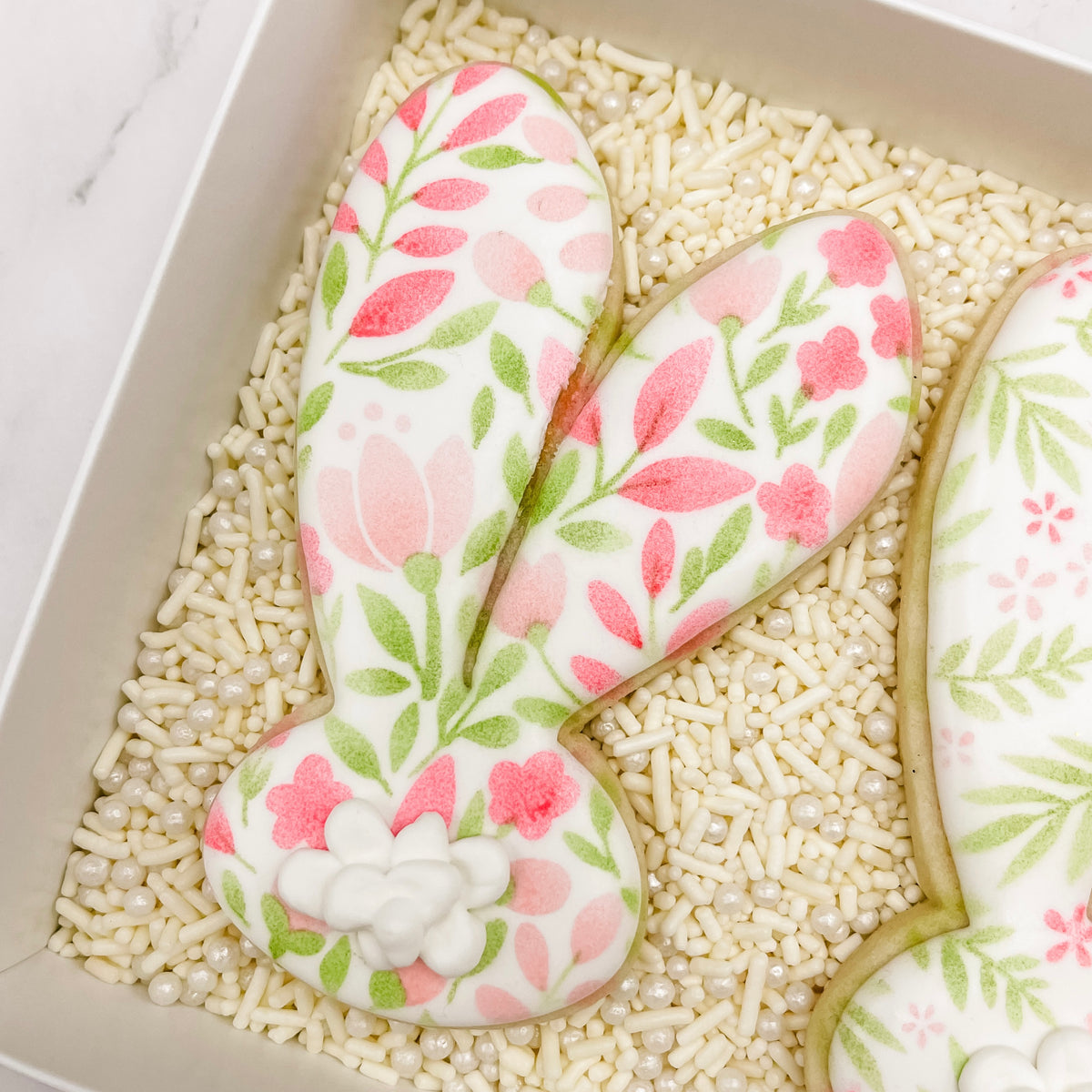 5.5 x 5.5 Stencil Wildflowers 3 Part Stencil