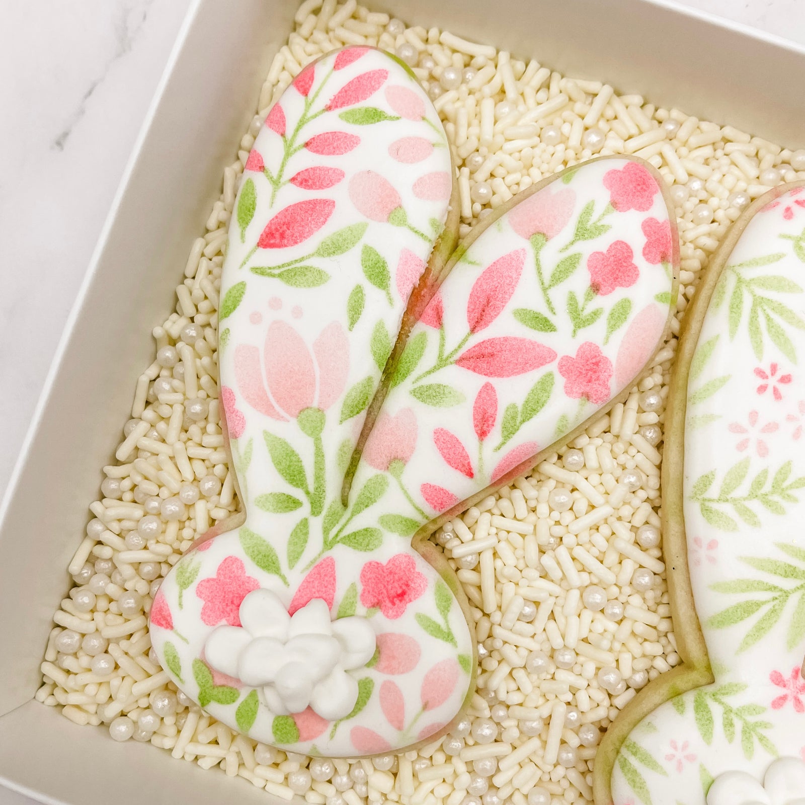 5.5 x 5.5 Stencil Wildflowers 3 Part Stencil