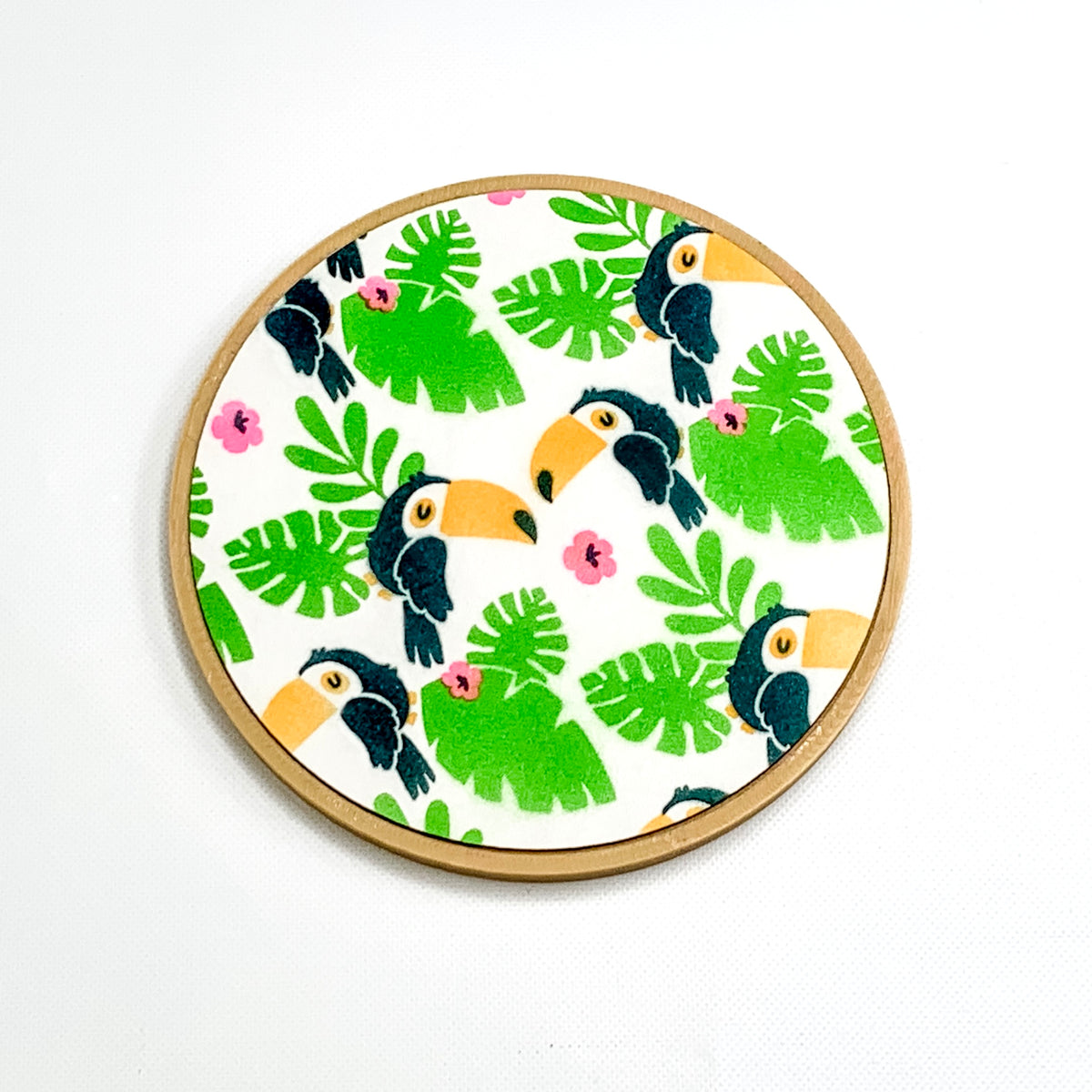 5.5 x 5.5 Stencil Toucans 3 Part Stencil