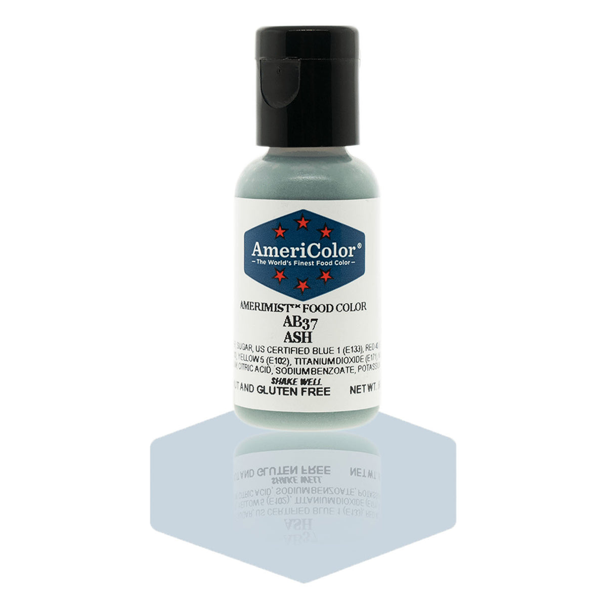 Airbrush Color AmeriColor AmeriMist - ASH - Airbrush Food Coloring