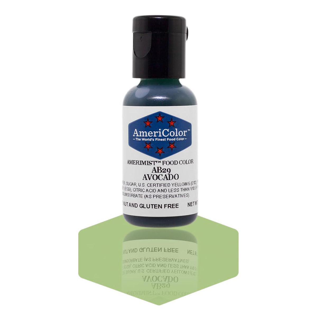 Airbrush Color AmeriColor AmeriMist - AVOCADO - Airbrush Food Coloring