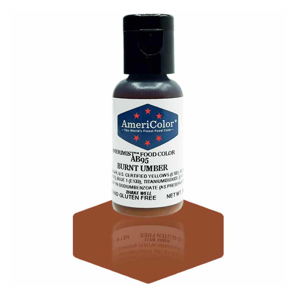 Airbrush Color AmeriColor AmeriMist - BURNT UMBER - Airbrush Food Coloring