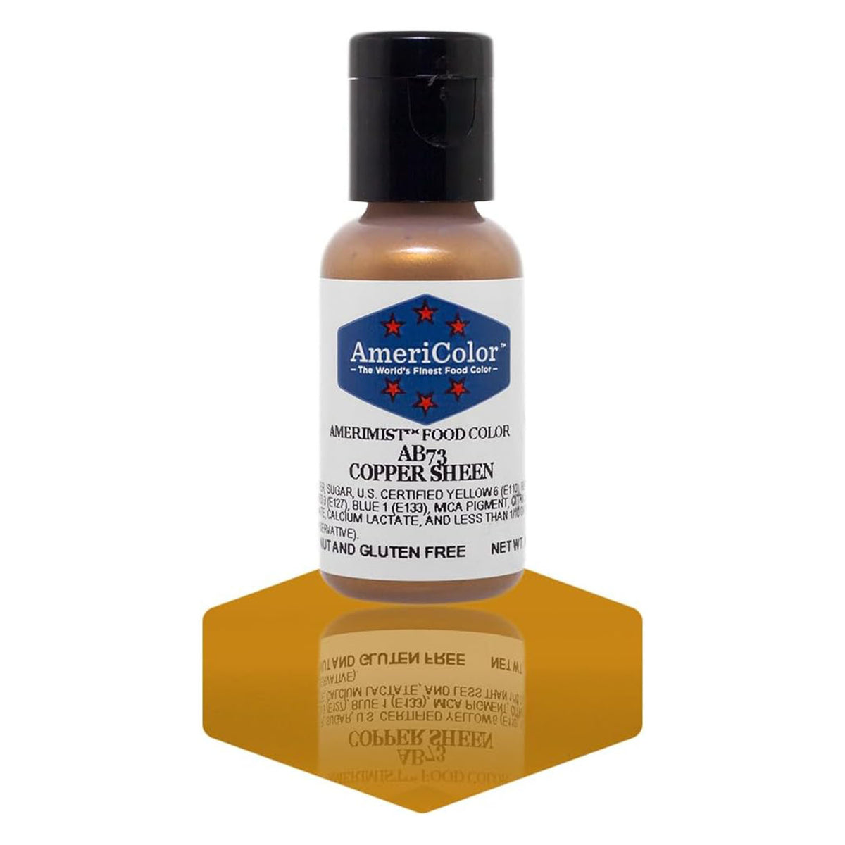 Airbrush Color AmeriColor AmeriMist - COPPER SHEEN - Airbrush Food Coloring