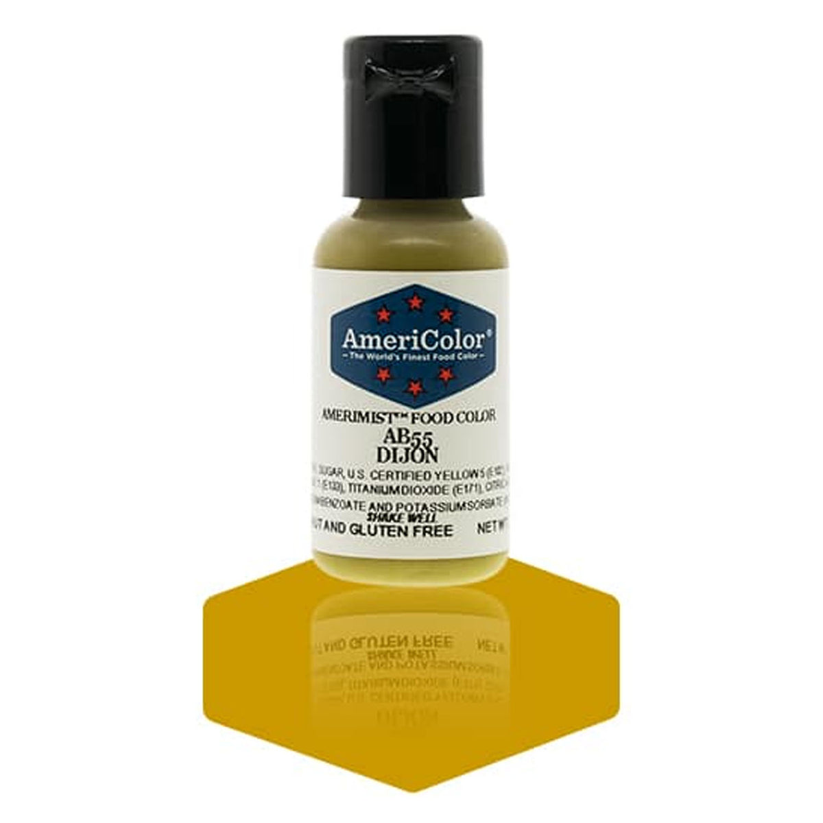 Airbrush Color AmeriColor AmeriMist - DIJON - Airbrush Food Coloring