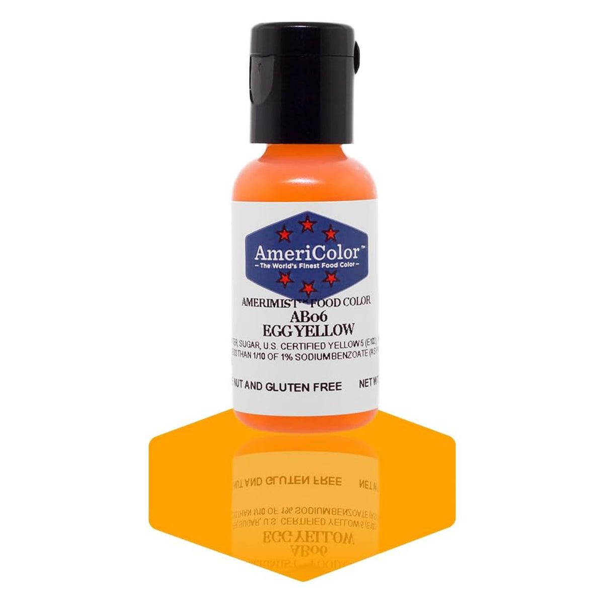 Airbrush Color AmeriColor AmeriMist - EGG YELLOW - Airbrush Food Coloring