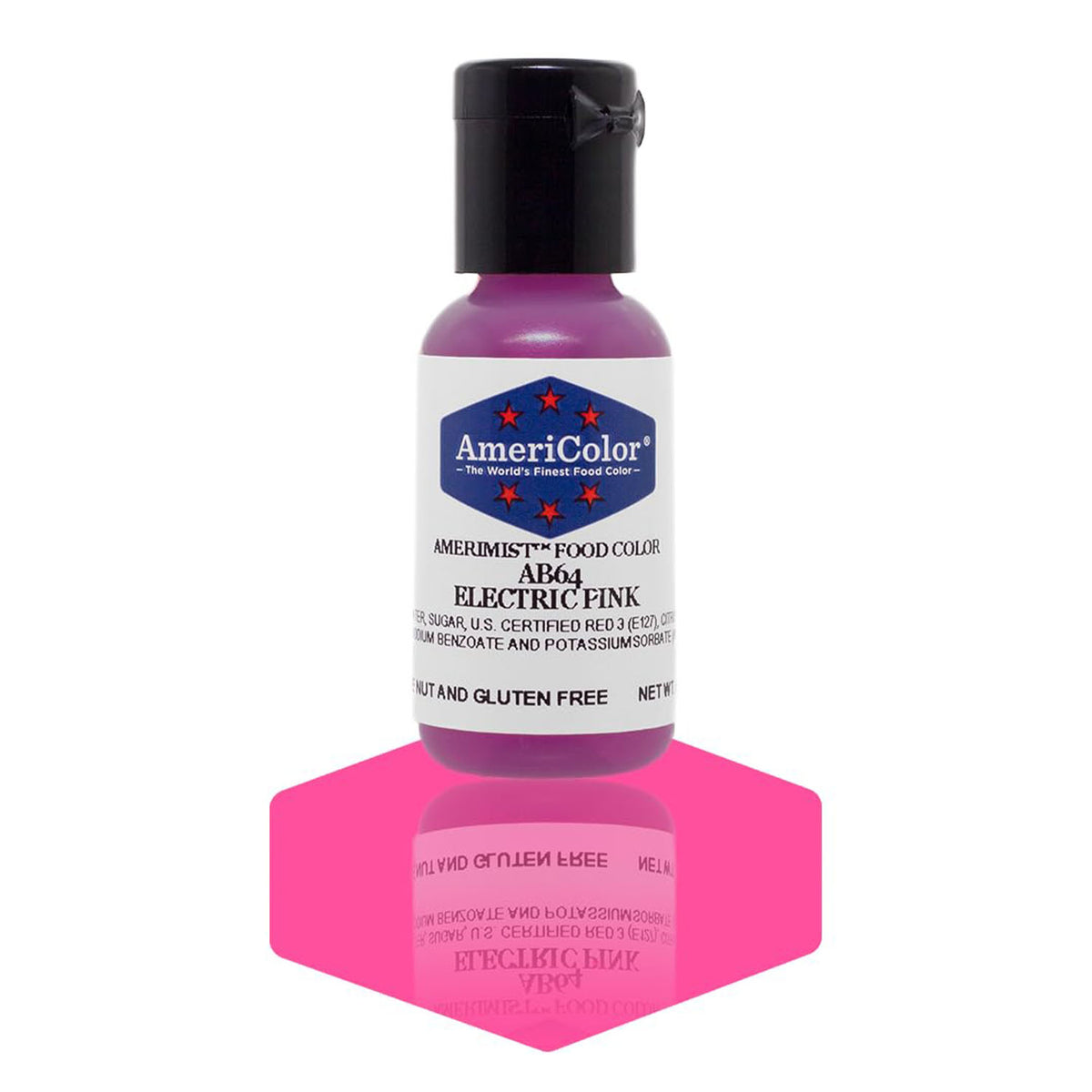 Airbrush Color AmeriColor AmeriMist - ELECTRIC PINK - Airbrush Food Coloring
