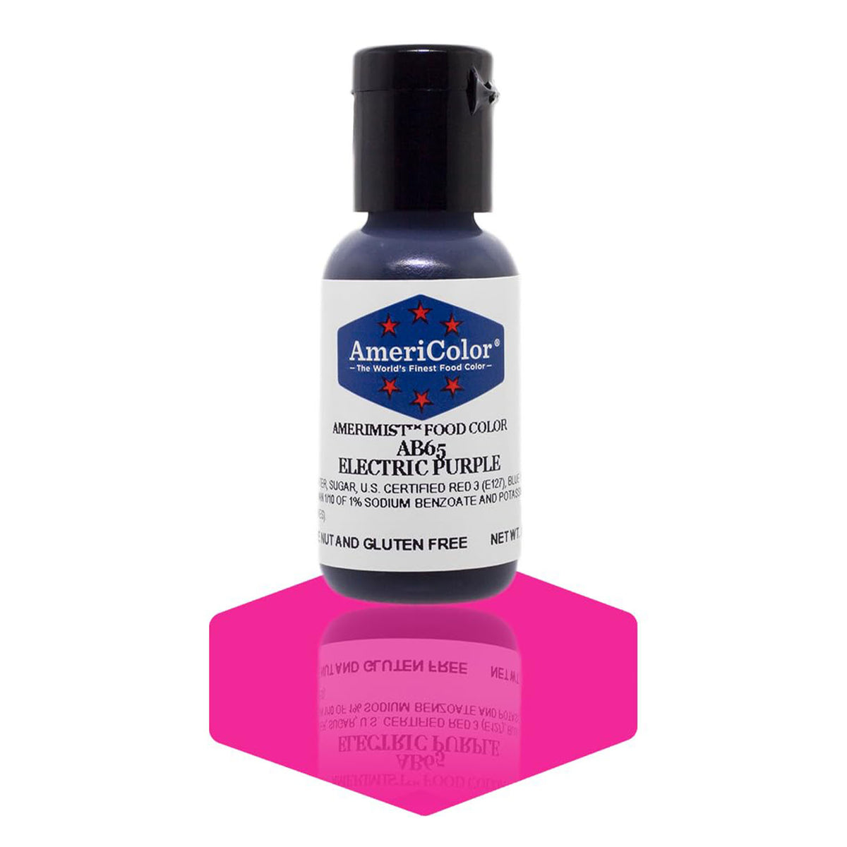 Airbrush Color AmeriColor AmeriMist - ELECTRIC PURPLE - Airbrush Food Coloring