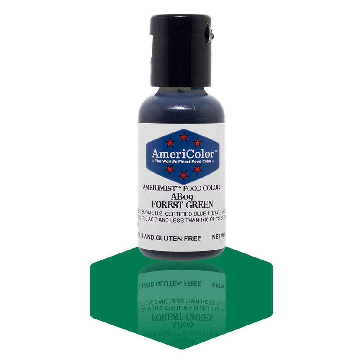 Airbrush Color AmeriColor AmeriMist - FOREST GREEN - Airbrush Food Coloring