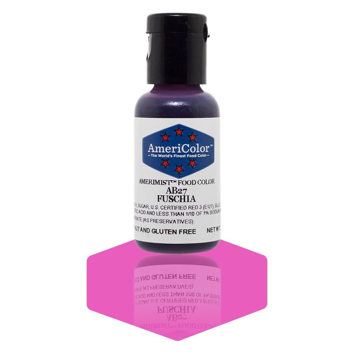 Airbrush Color AmeriColor AmeriMist - FUCHSIA - Airbrush Food Coloring