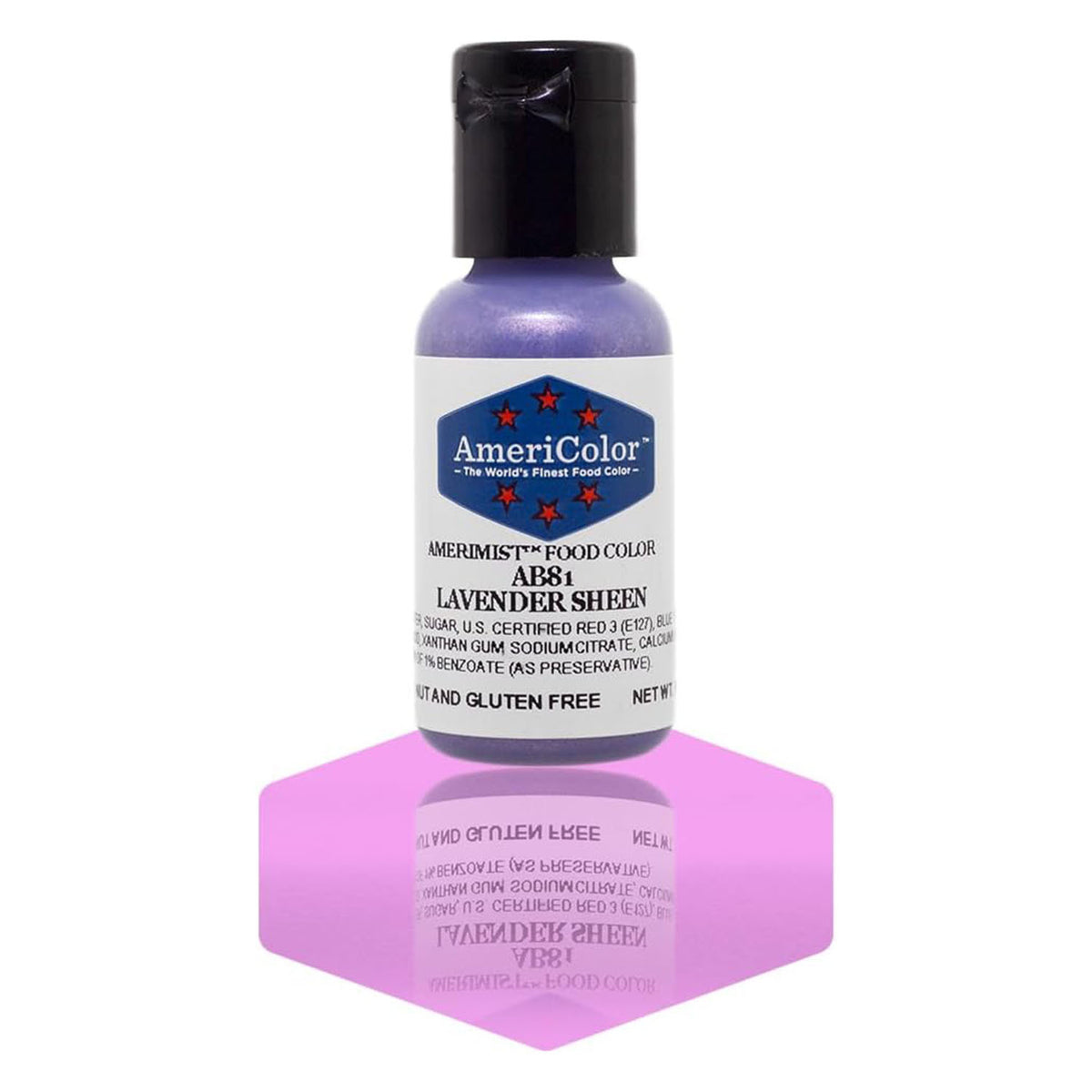 Airbrush Color AmeriColor AmeriMist - LAVENDER SHEEN - Airbrush Food Coloring