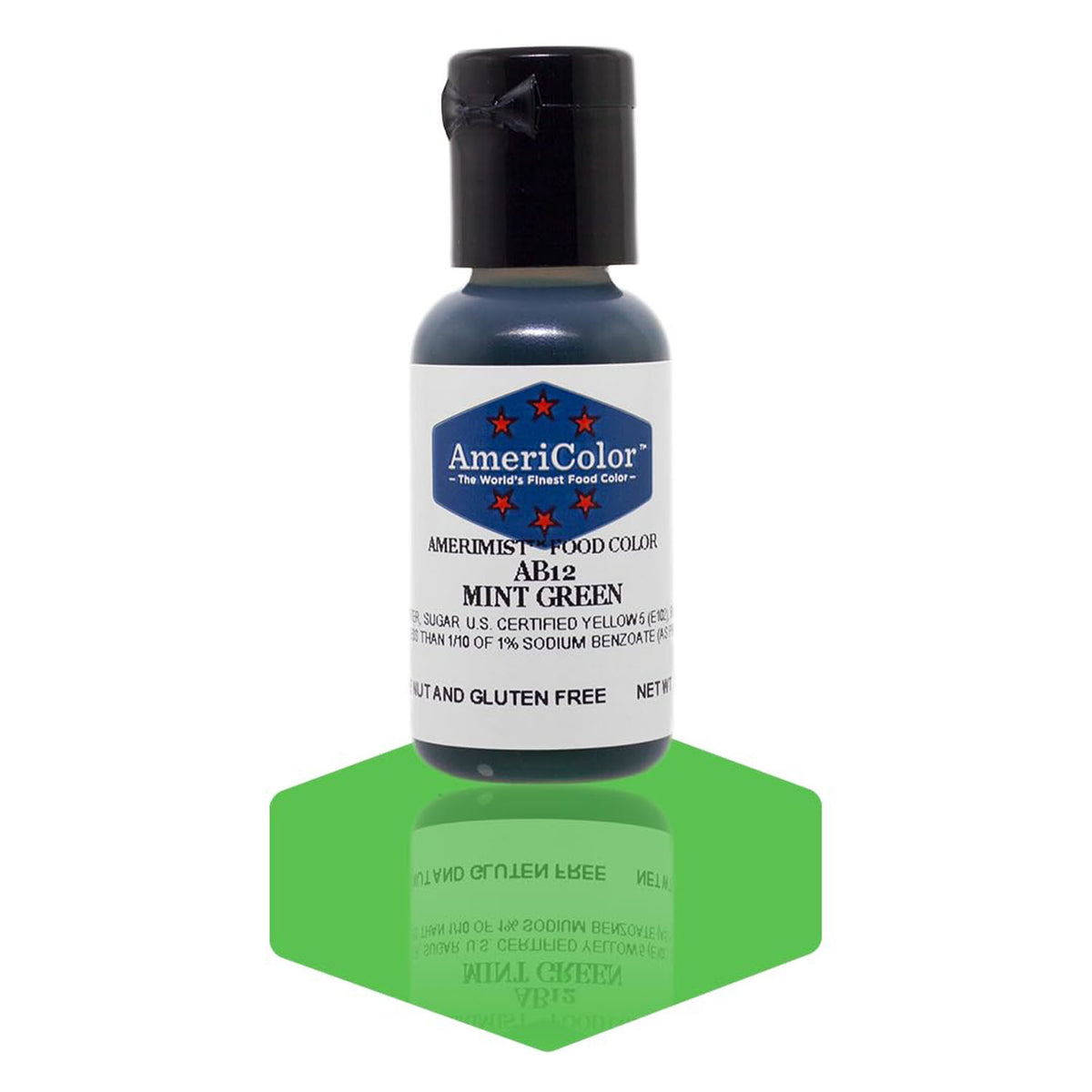 Airbrush Color AmeriColor AmeriMist - MINT GREEN - Airbrush Food Coloring
