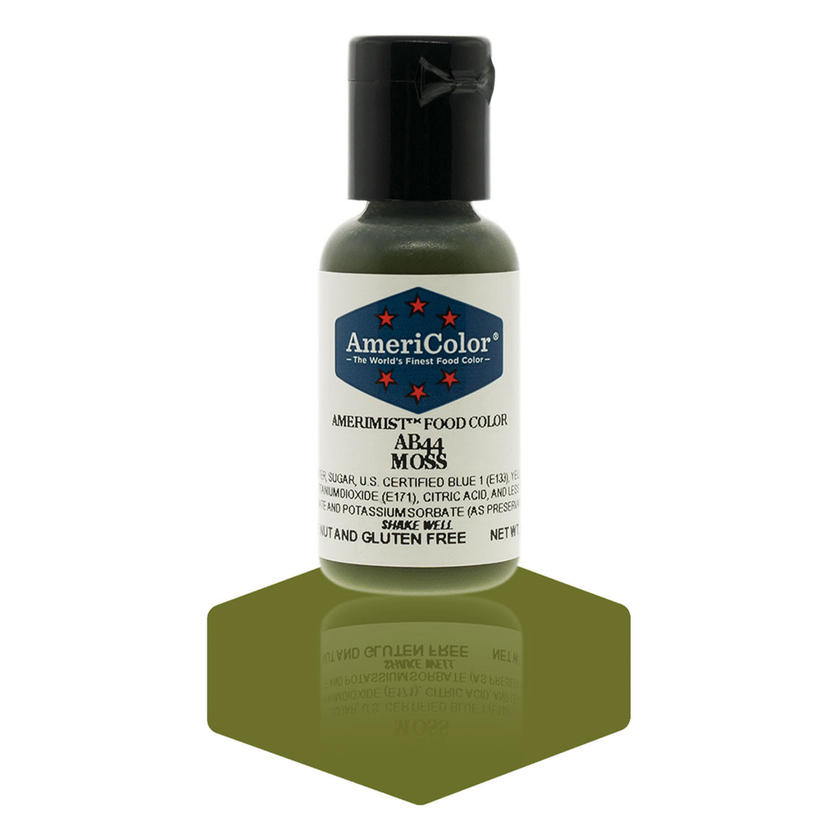 Airbrush Color AmeriColor AmeriMist - MOSS - Airbrush Food Coloring