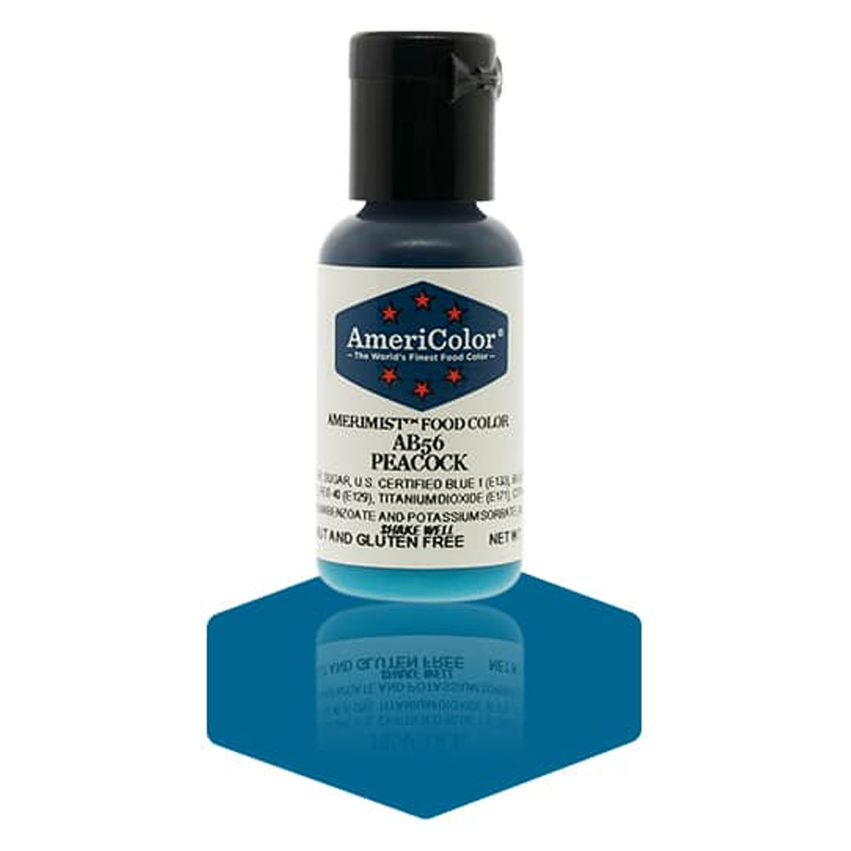 Airbrush Color AmeriColor AmeriMist - PEACOCK - Airbrush Food Coloring