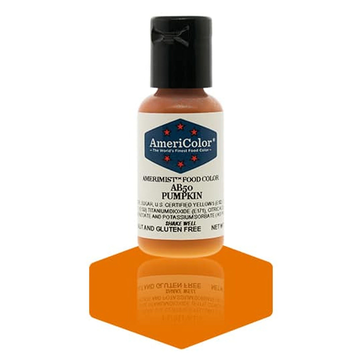 Airbrush Color AmeriColor AmeriMist - PUMPKIN - Airbrush Food Coloring