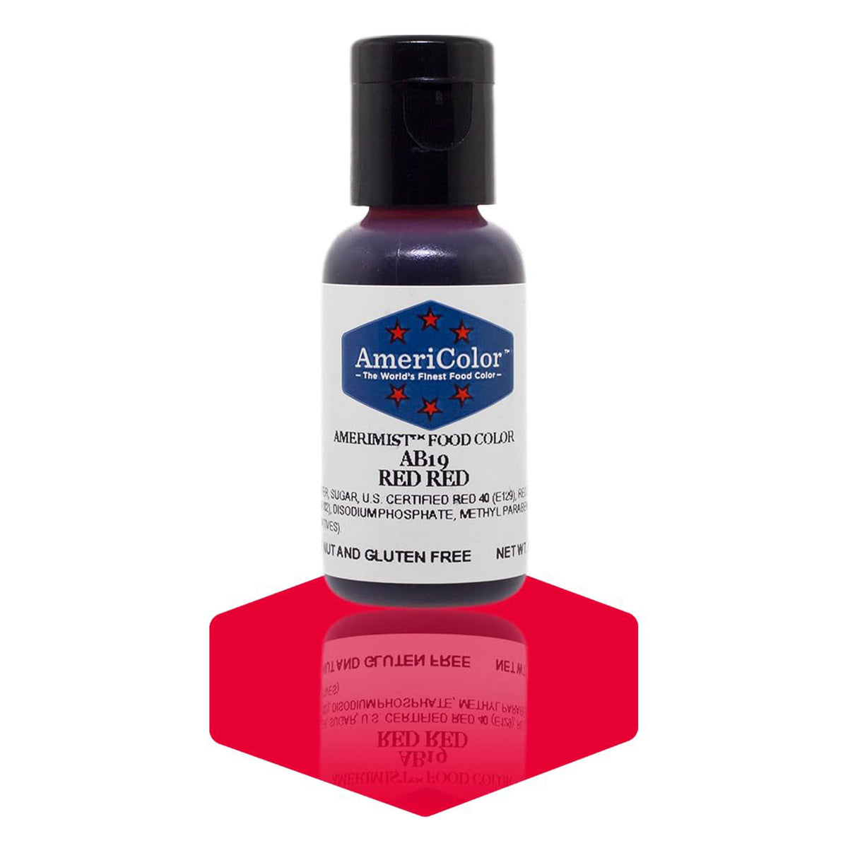 Airbrush Color AmeriColor AmeriMist - RED RED - Airbrush Food Coloring