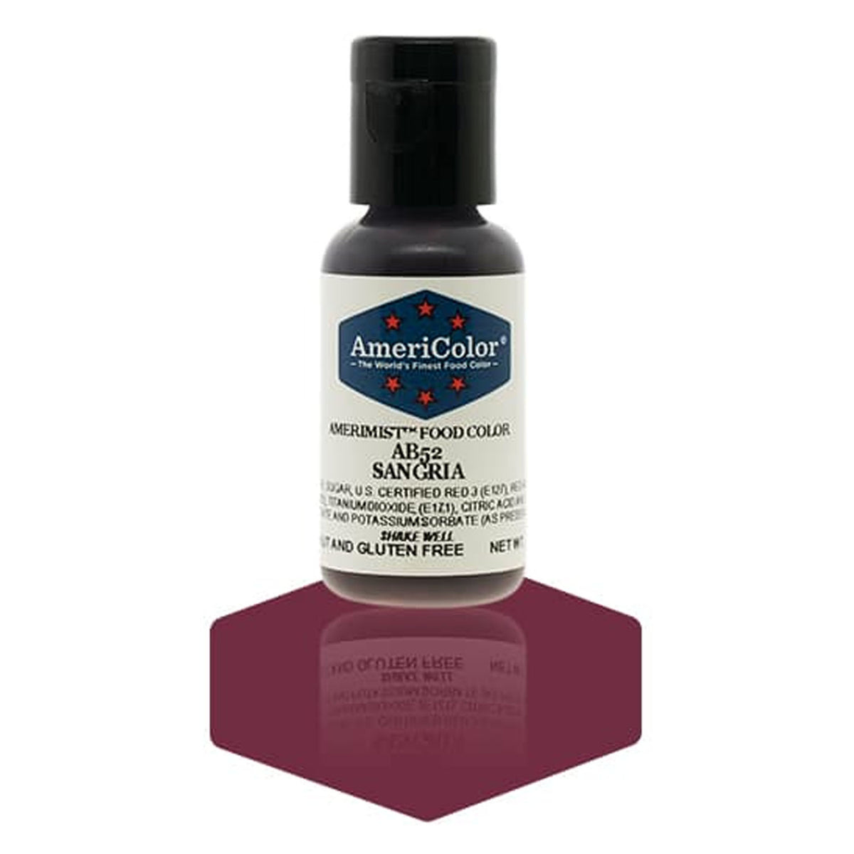 Airbrush Color AmeriColor AmeriMist - SANGRIA - Airbrush Food Coloring