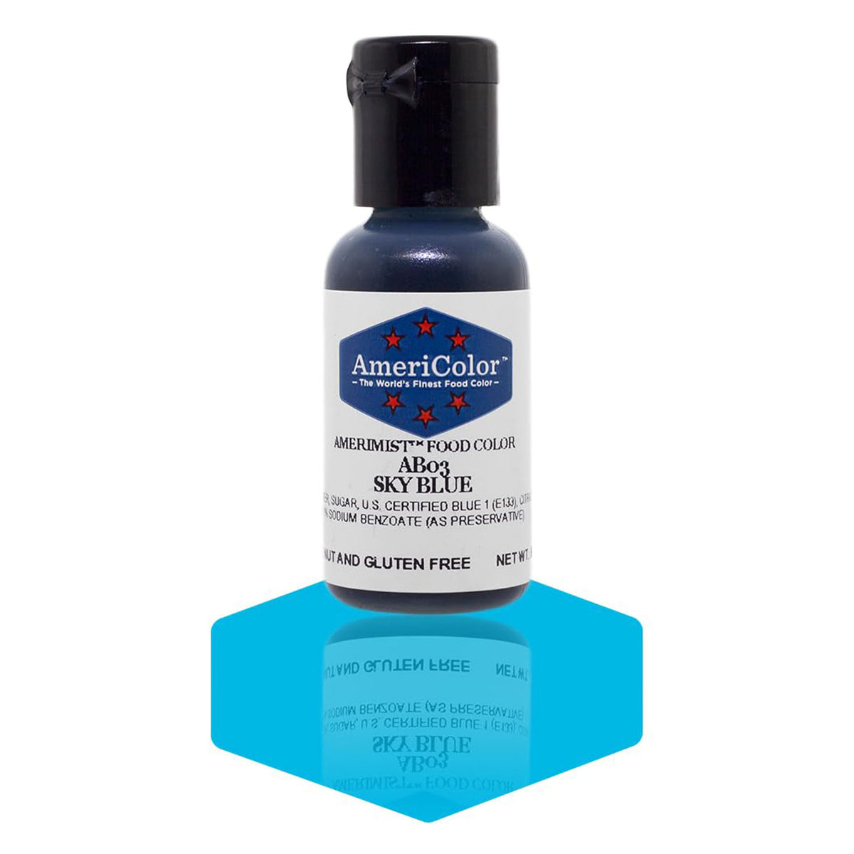 Airbrush Color AmeriColor AmeriMist - SKY BLUE - Airbrush Food Coloring