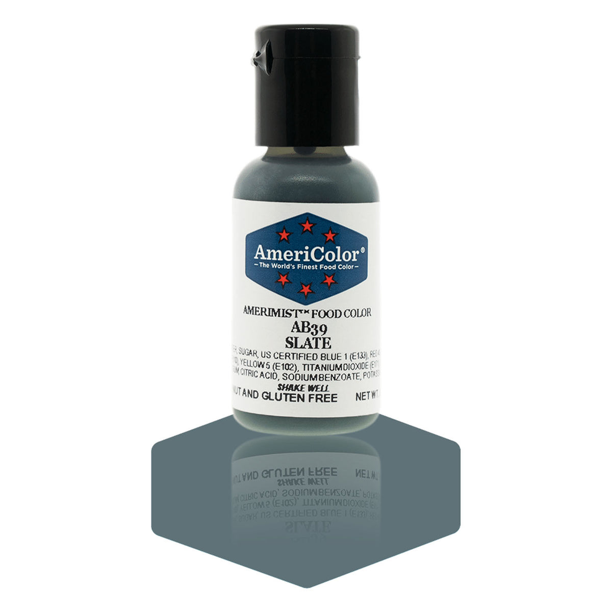 Airbrush Color AmeriColor AmeriMist - SLATE - Airbrush Food Coloring