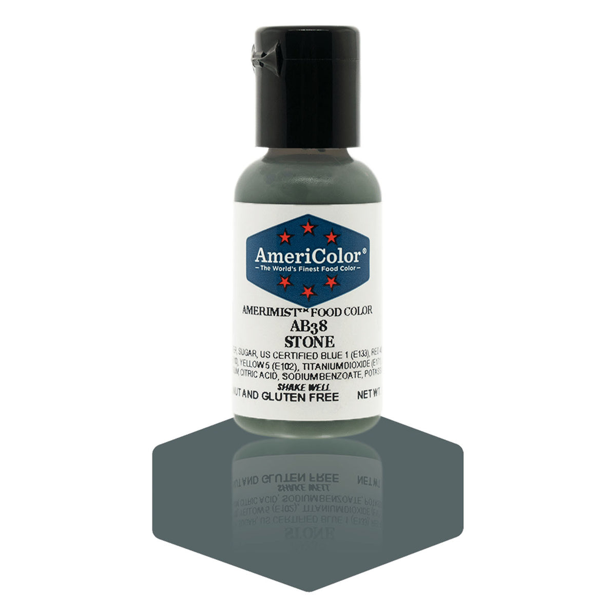 Airbrush Color AmeriColor AmeriMist - STONE - Airbrush Food Coloring